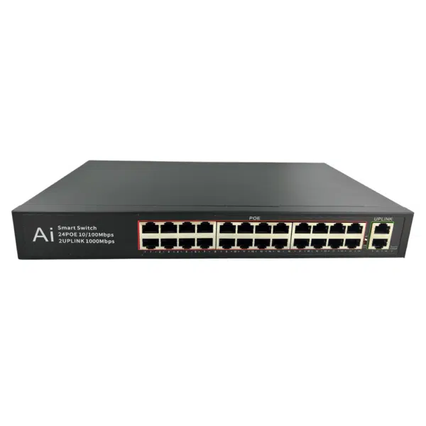 BERGHOCH | POE | 24+2 Netzwerk Switch