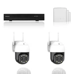 BERGHOCH | 2x 8MP WLAN Mesh Set | 8x Zoom | PTZ