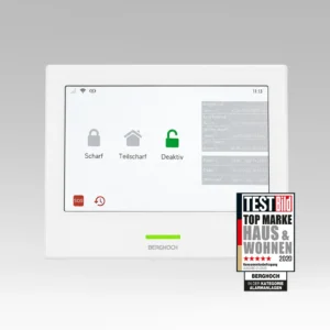 BERGHOCH | Funk-Alarmanlage | Basis-Station I 868 MHz Smart Touch Pro I GSM I WiFi I APP