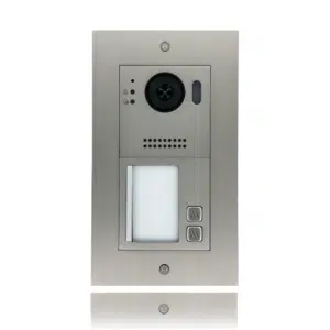 BERGHOCH | IP Türsprechanlage | Türklingel 1x | B-TBF-2 | Unterputz