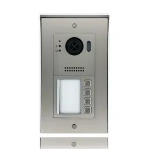 BERGHOCH | IP Türsprechanlage | Türklingel 1x | B-TBS-4 | Aufputz