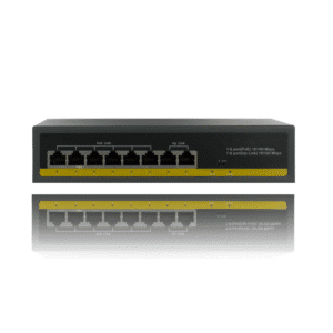 BERGHOCH | POE | 6+2 Netzwerk Switch für POE-Türsprechanlage