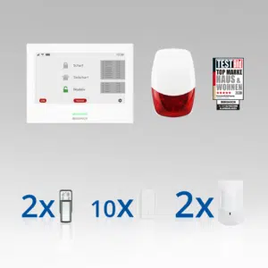 BERGHOCH | Touch-Alarmanlage Pro | 868 MHz I GSM I WiFi I APP I Set 3