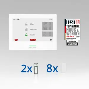 BERGHOCH | Touch-Alarmanlage Pro | 868 MHz I GSM I WiFi I APP I Set 4
