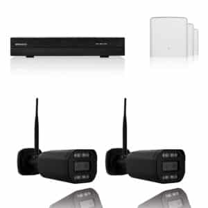 BERGHOCH | 2x 8MP WLAN Mesh Set | 8x Zoom | Aussen