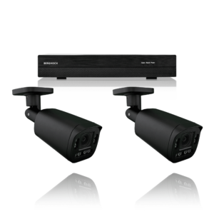 BERGHOCH | 2x 4K 8MP Auto-Zoom Kamera Set mit Ton + Mikro | Aussen