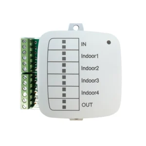 BERGHOCH I 2-Draht Türsprechanlage I B-T-Distributor I 2-Draht Verteiler 4-Fach