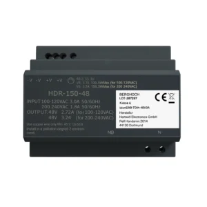 BERGHOCH I 2-Draht Türsprechanlage I B-T-Din-48V3A I Netzteil 48V 3A