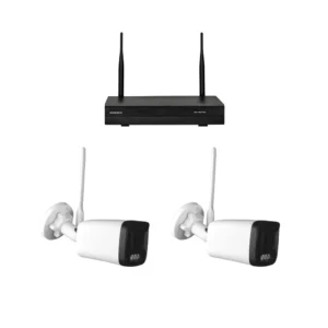 BERGHOCH | 2x 8MP 4K Funk Kamera Set | Aussen