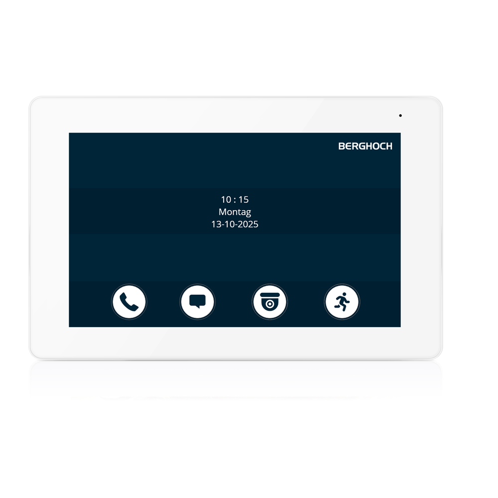 BERGHOCH I 2-Draht Türsprechanlage I B-T200-A I 1x Innenmonitor I Anthrazit – Bild 2