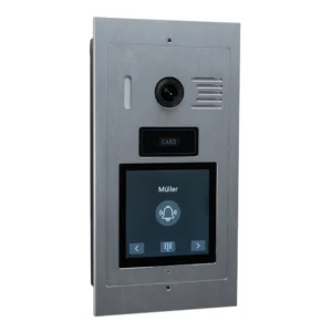 BERGHOCH I 2-Draht Türsprechanlage I Aussenstation I B-T200-S I Silber