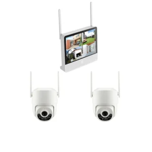 BERGHOCH | 2x 8MP 4K Funk Kamera Set | Aussen | Monitor