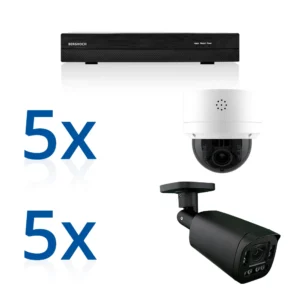 BERGHOCH | 10x 4K 12MP Zoom Kamera Set | Mix