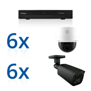 BERGHOCH | 12x 4K 12MP Zoom Kamera Set | Mix