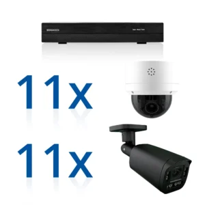 BERGHOCH | 22x 4K 8MP Zoom Kamera Set | Mix