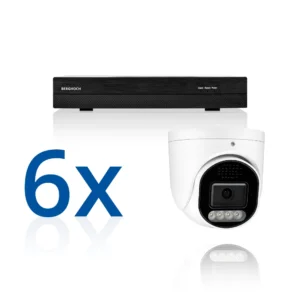 BERGHOCH | 6x 8MP Kamera Set | Dome