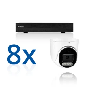 BERGHOCH | 8x 8MP Kamera Set | Dome