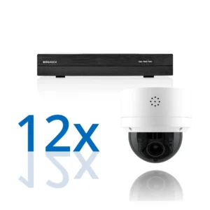 BERGHOCH | 12x 4K 12MP Zoom Kamera Set | Dome