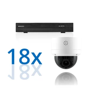 BERGHOCH | 18x 4K 12MP Zoom Kamera Set | Dome