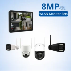 8MP 4K Funk Sets Monitor