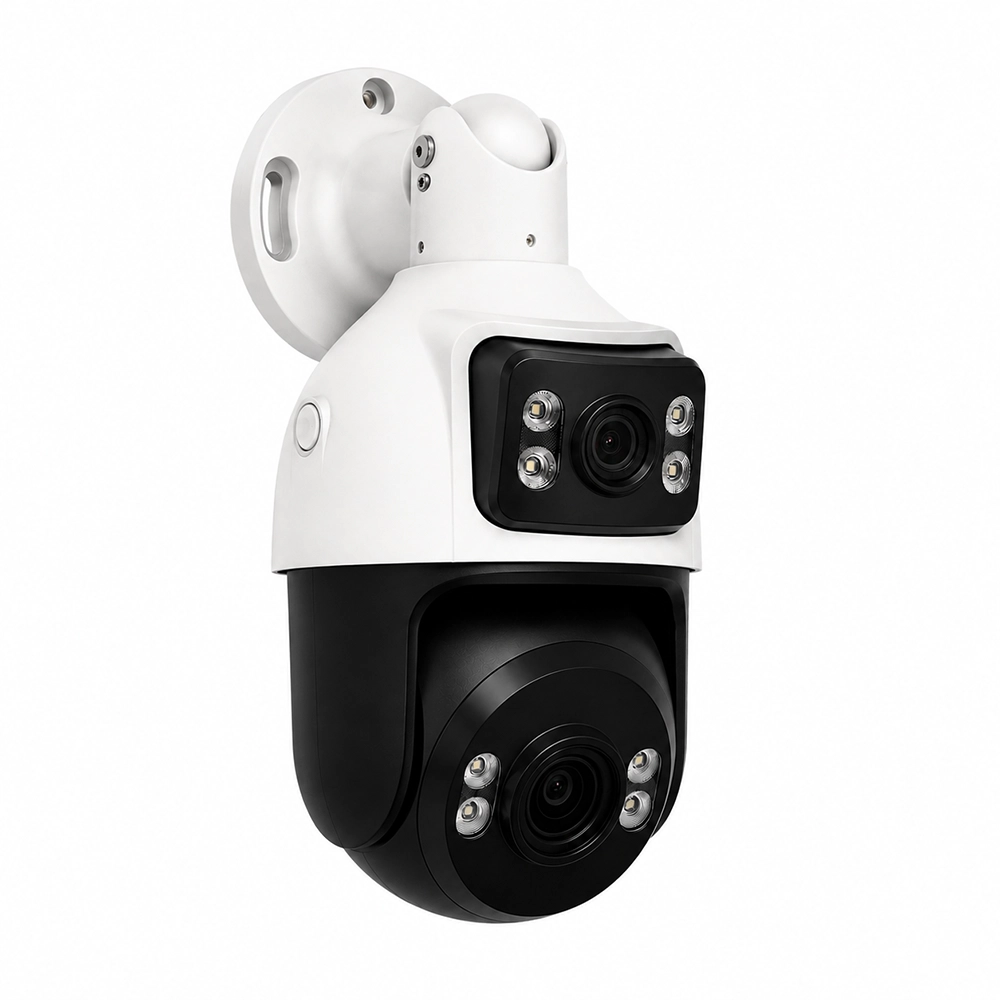 BERGHOCH | 8x 16MP Zoom Kamera Set | DualView | Weiss – Bild 3